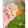 Кулон парный для друзей "Best Friends. Popkorn. Potato". Цена за 1 пару
